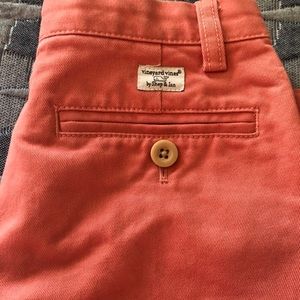 Boys EUC Vineyard Vines Salmon Color Chinos Size 6